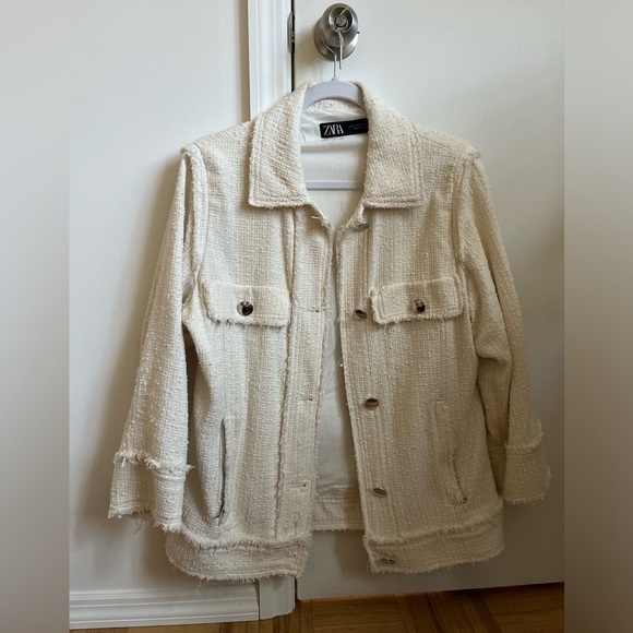 Cream Zara Jacket - Picture 2 of 5